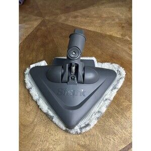 NEW Shark Genius / Pro Steam Mop Head Triangle Corner Attachment + Pad Grey